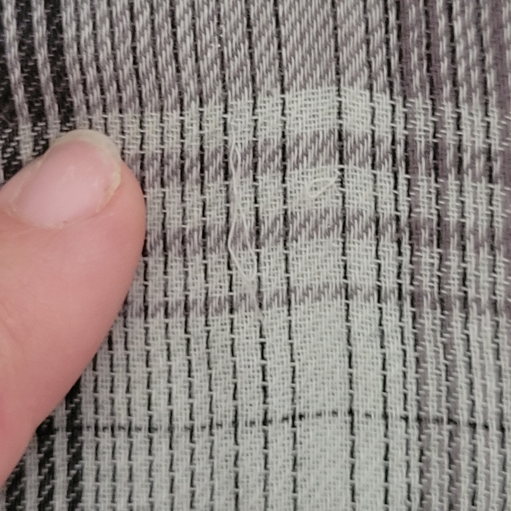 Free people × CP Shades black and gray plaid tunic - Picture 9 of 10